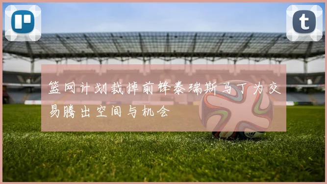 篮网计划裁掉前锋泰瑞斯马丁为交易腾出空间与机会